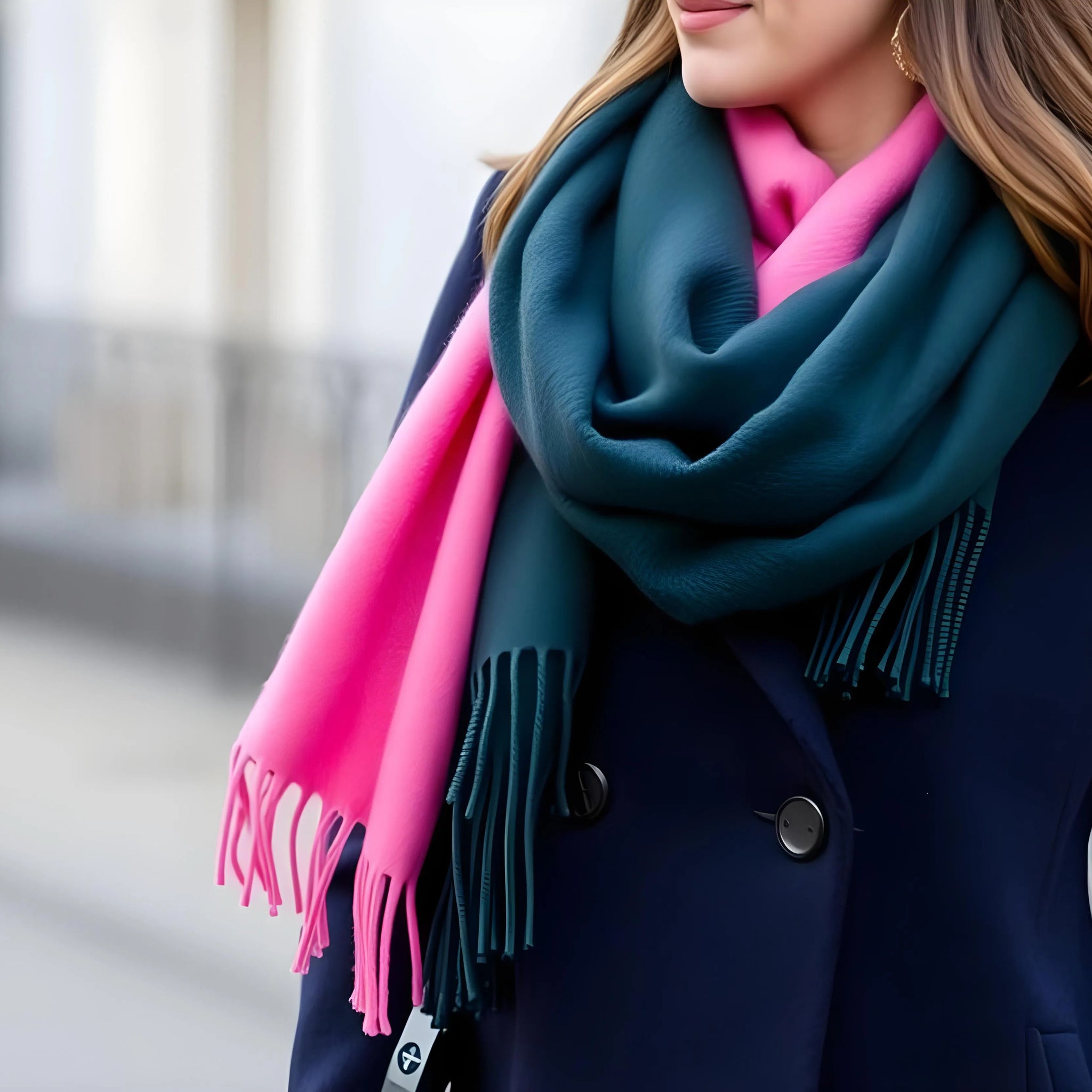 Why UK Fashionistas Choose Pink Cashmere Scarves