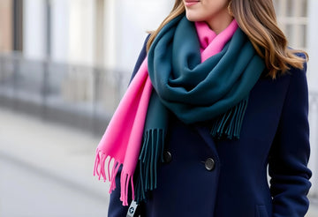 Why UK Fashionistas Choose Pink Cashmere Scarves