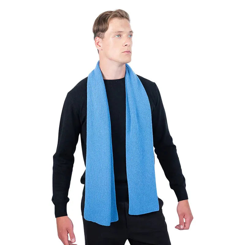 Scottish Cashmere Ribbed Scarves - TCG London