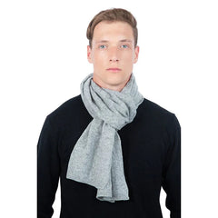 Scottish Cashmere Pointelle Knit Scarf - TCG London