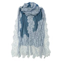 White Lace Pure Pashmina Cashmere Shawl - TCG London