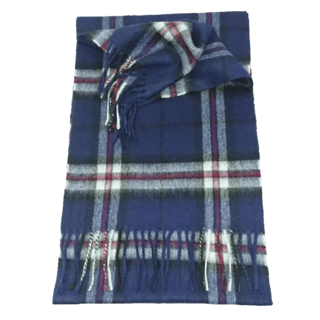 Scottish Cashmere Check Scarves - TCG London