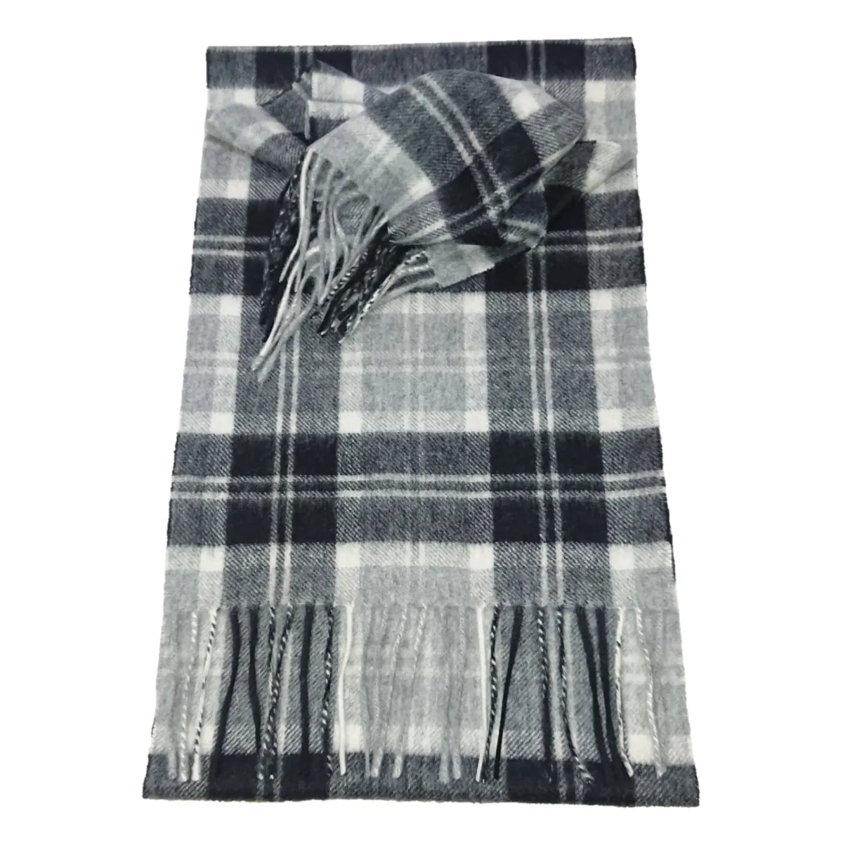 Scottish Cashmere Check Scarves - TCG London