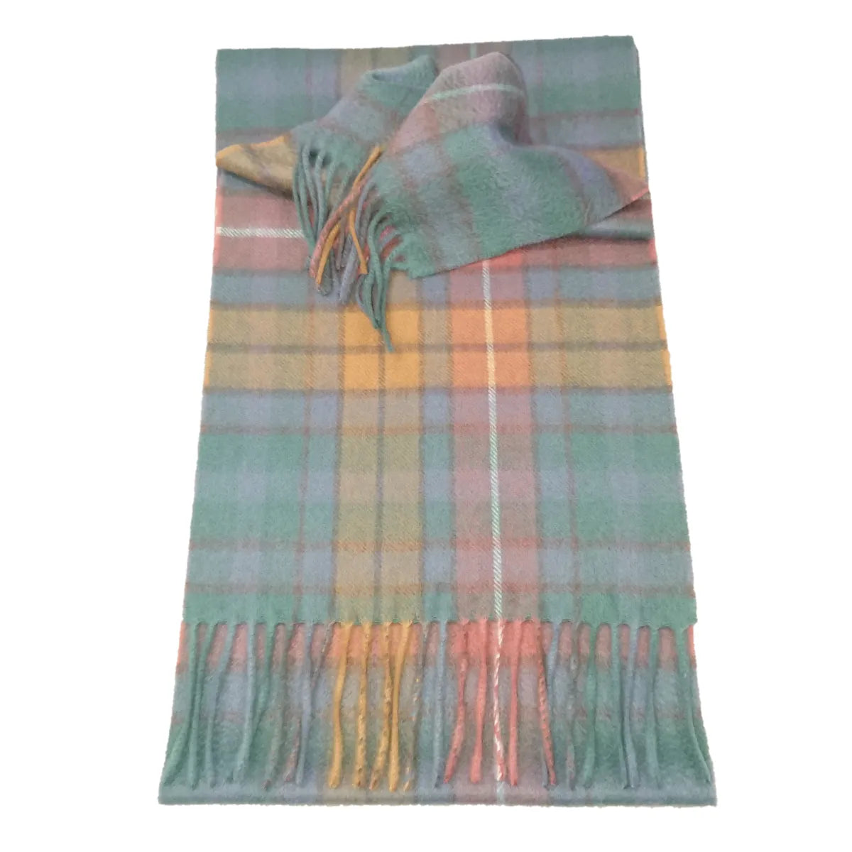 Scottish Cashmere Check Scarves - TCG London