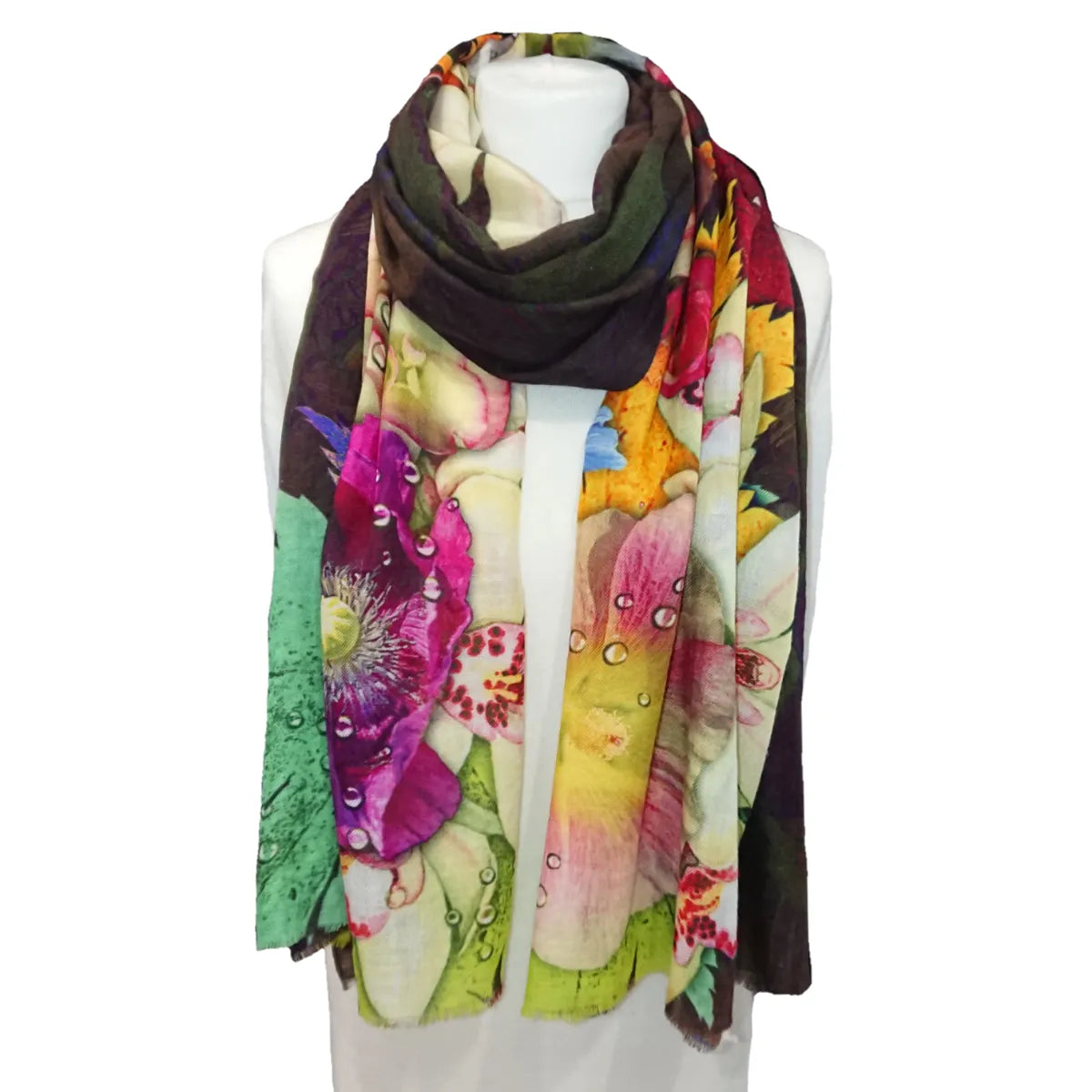 Women Printed Pashmina Stole - TCG London