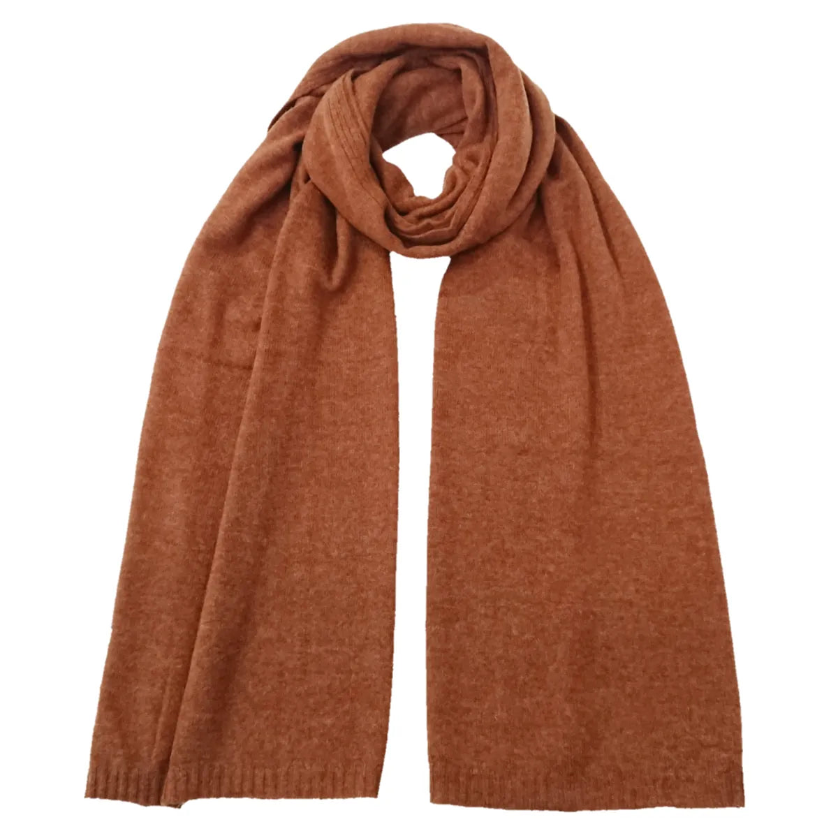 Large Lambswool and Silk Knitted Scarves - TCG London