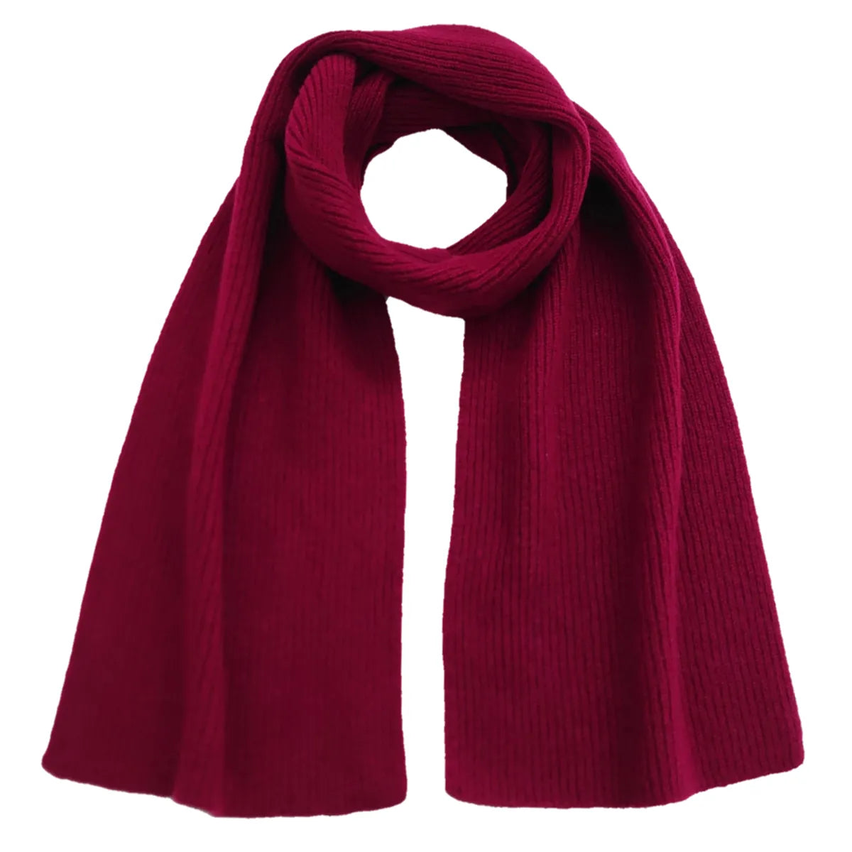 Scottish Cashmere Ribbed Scarves - TCG London