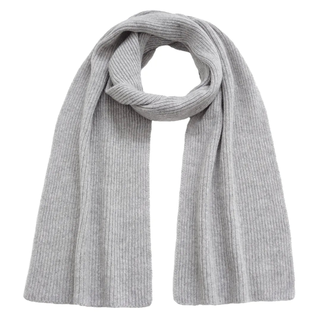 Scottish Cashmere Ribbed Scarves - TCG London