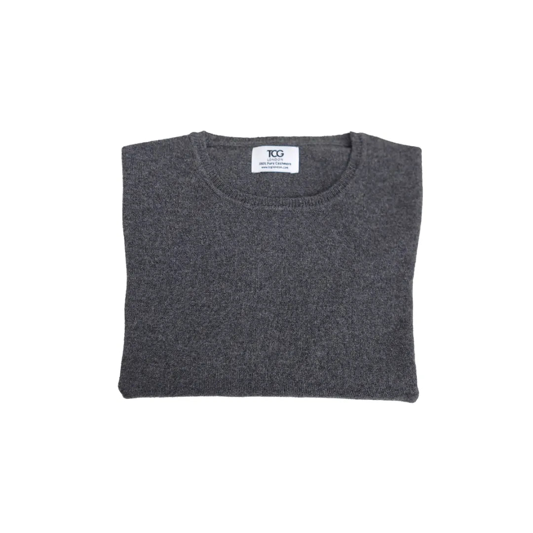 Classic Fit Round Neck Cashmere Jumper