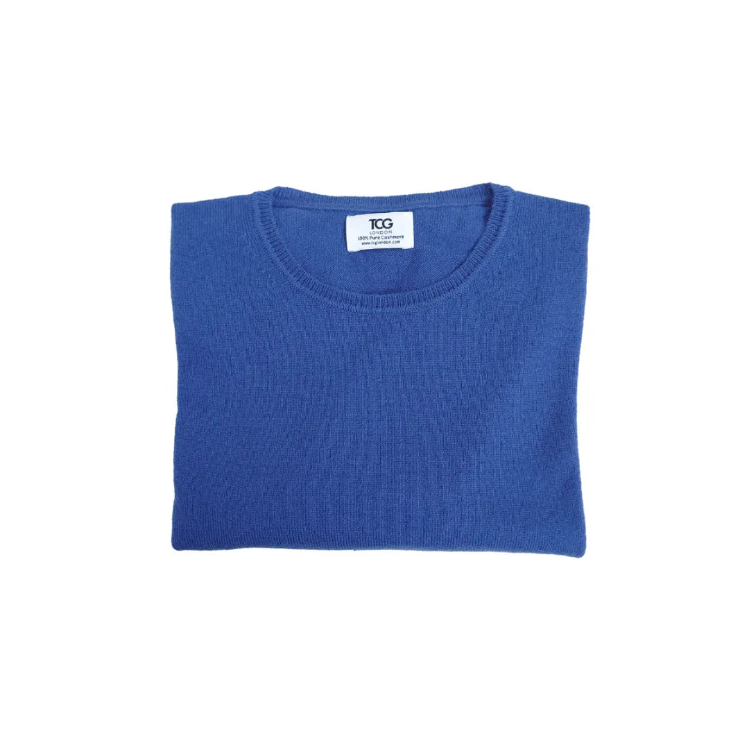 Classic Fit Round Neck Cashmere Jumper