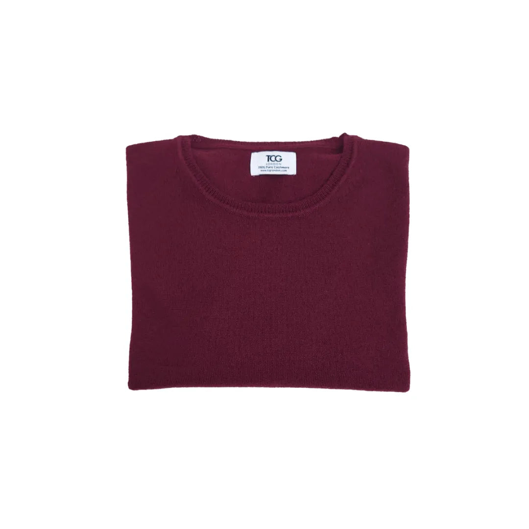 Classic Fit Round Neck Cashmere Jumper