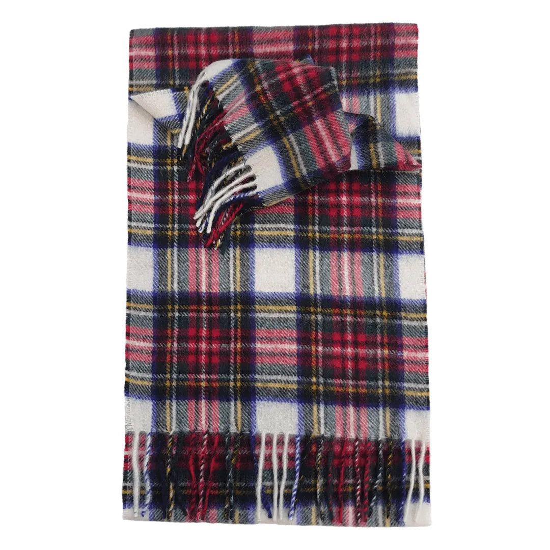 Scottish Cashmere Check Scarves - TCG London