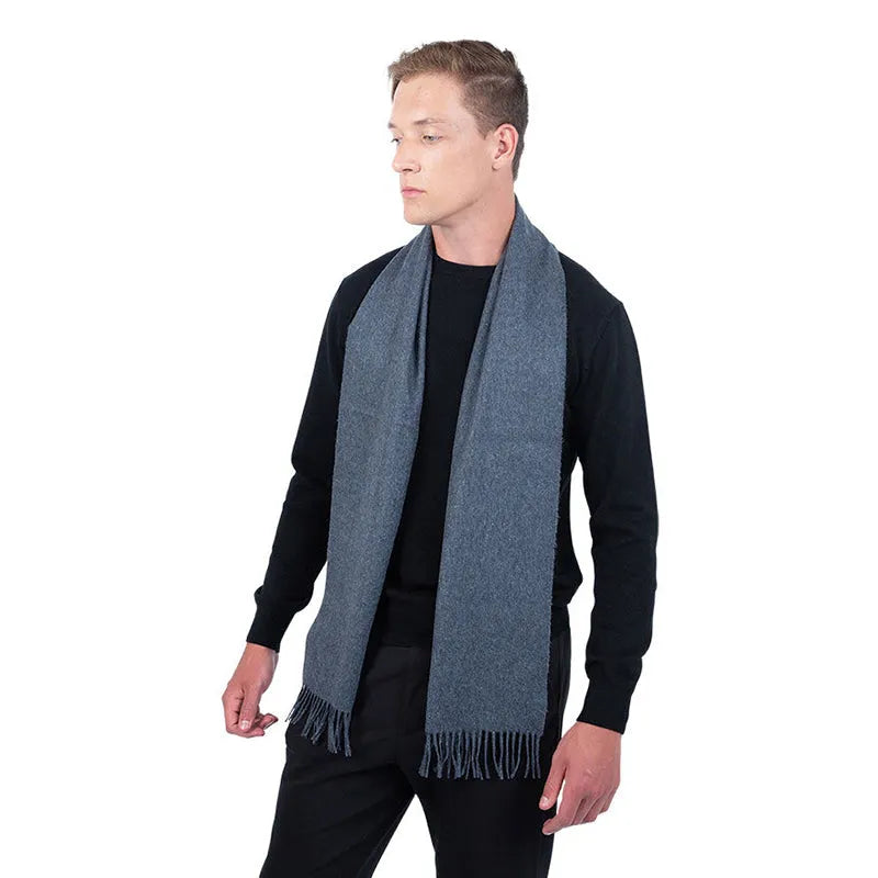 Plain Scottish Cashmere Scarves - TCG London