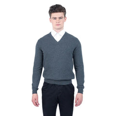 Classic Fit V-Neck Cashmere Jumper