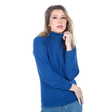 Classic Fit Roll Neck Cashmere Jumper