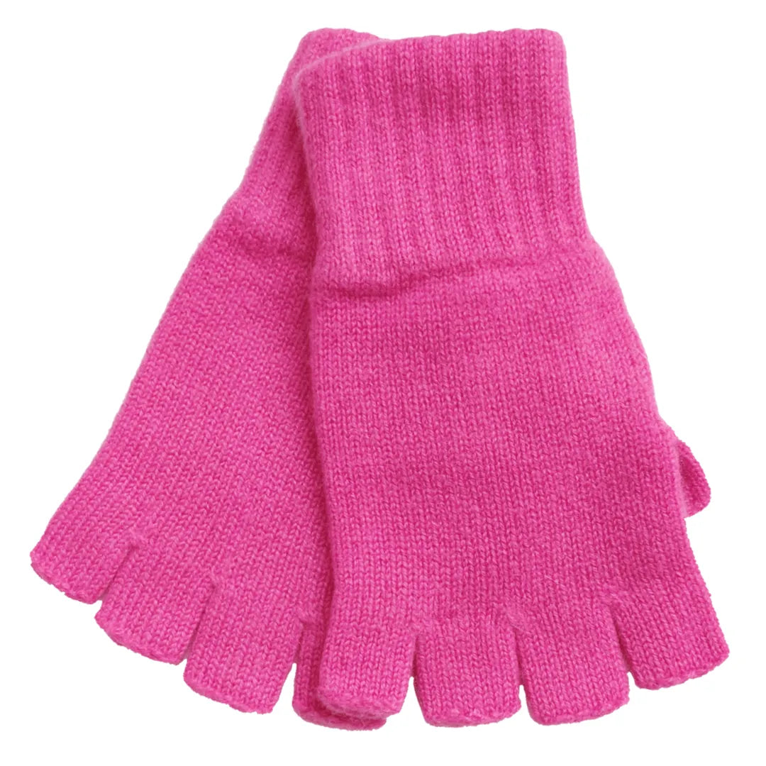 Scottish Cashmere Fingerless Gloves - TCG London