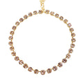 Single Row Swarovski Crystals Necklace - TCG London