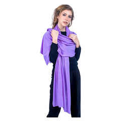 Large Lambswool and Silk Knitted Scarves - TCG London