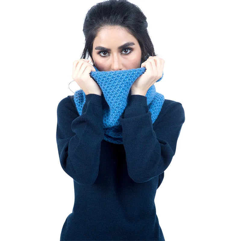 Cashmere Snood | Textured