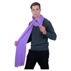 Large Lambswool and Silk Knitted Scarves - TCG London