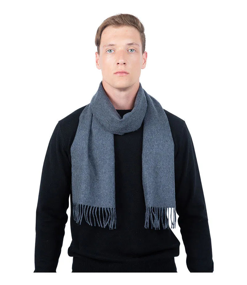 Plain Scottish Cashmere Scarves - TCG London