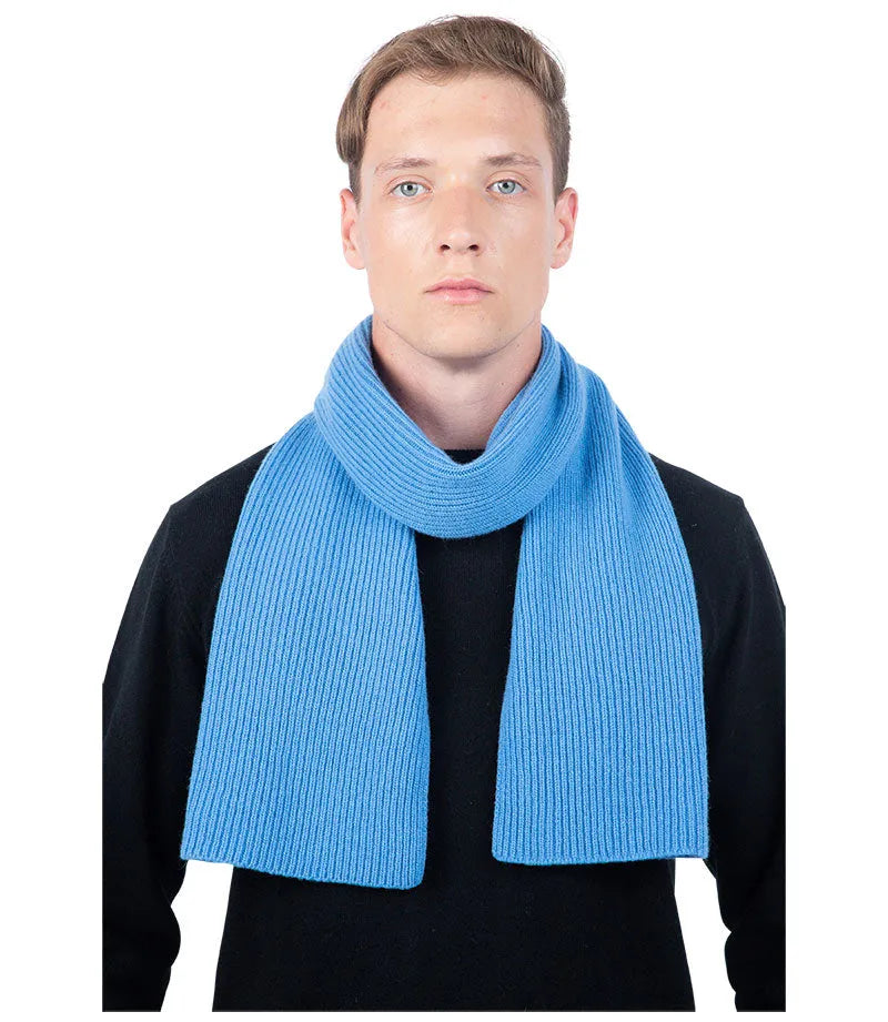 Scottish Cashmere Ribbed Scarves - TCG London