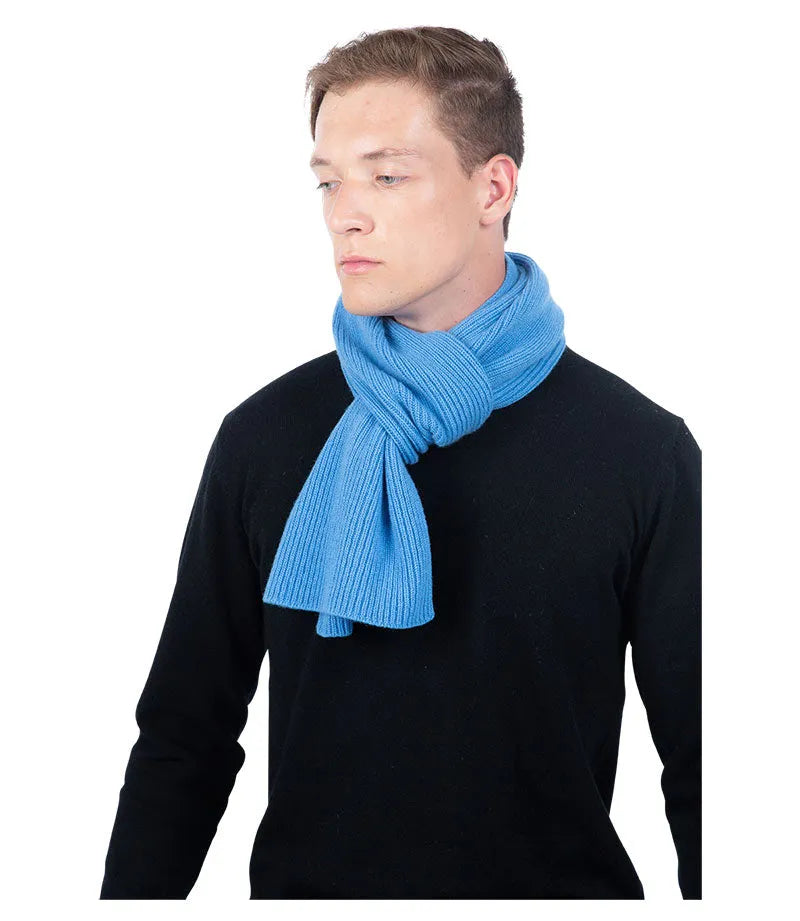 Scottish Cashmere Ribbed Scarves - TCG London