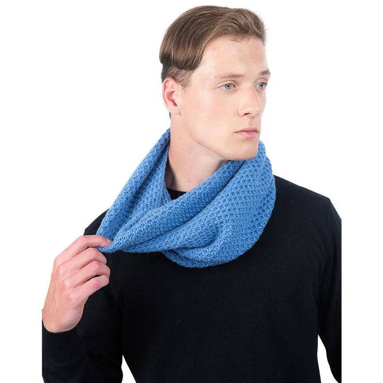 Scottish Cashmere Textured Snood - TCG London