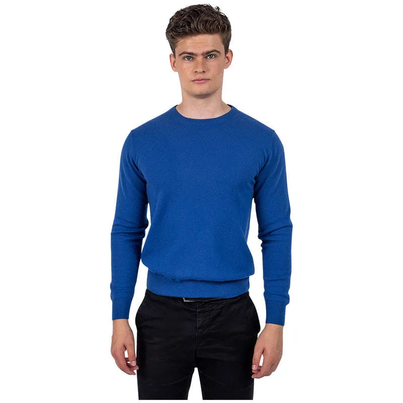 Classic Fit Round Neck Cashmere Jumper