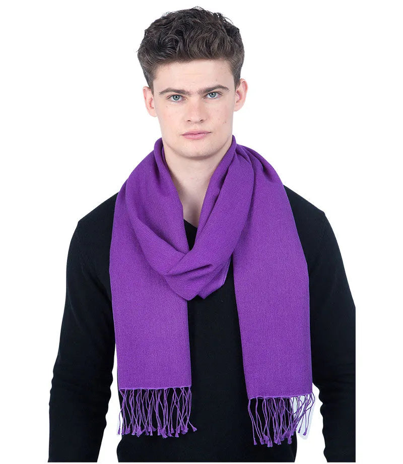 Cashmere and Silk Pashmina Scarf - TCG London