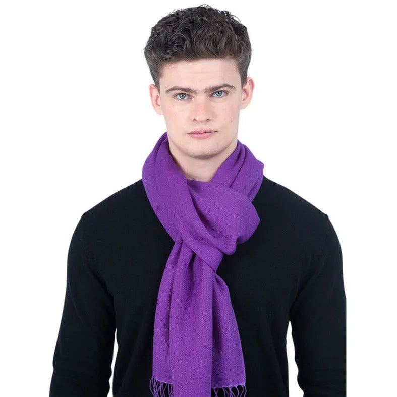 Cashmere and Silk Pashmina Scarf - TCG London