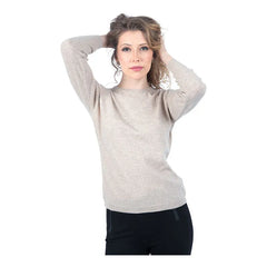 Classic Fit Round Neck Cashmere Jumper