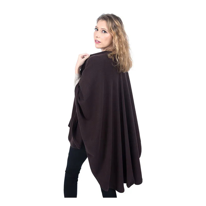 Scottish Cashmere Knitted Cape - TCG London