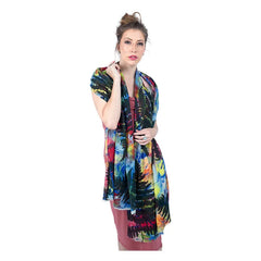 Large Printed Pashmina Stole - TCG London