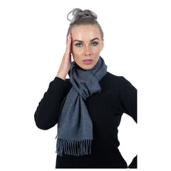 Plain Scottish Cashmere Scarves