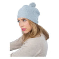 Scottish Cashmere PomPom Cable Beanie - TCG London