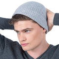 Scottish Cashmere Ribbed Beanies - TCG London