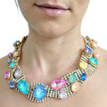 Swarovski Crystals Enchantment Statement Necklace - TCG London