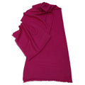 Mauve  pashmina wool shawl