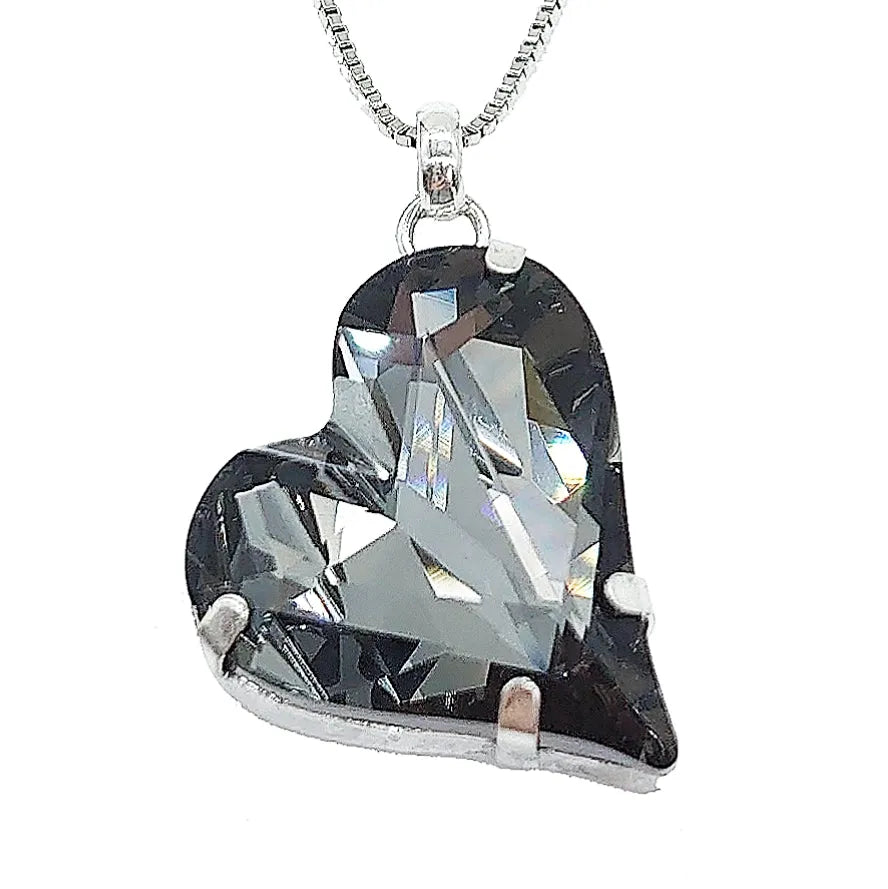 Swarovski Crystals Heart Pendant