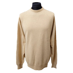 Relaxed Fit Cashmere Round Neck Jumper