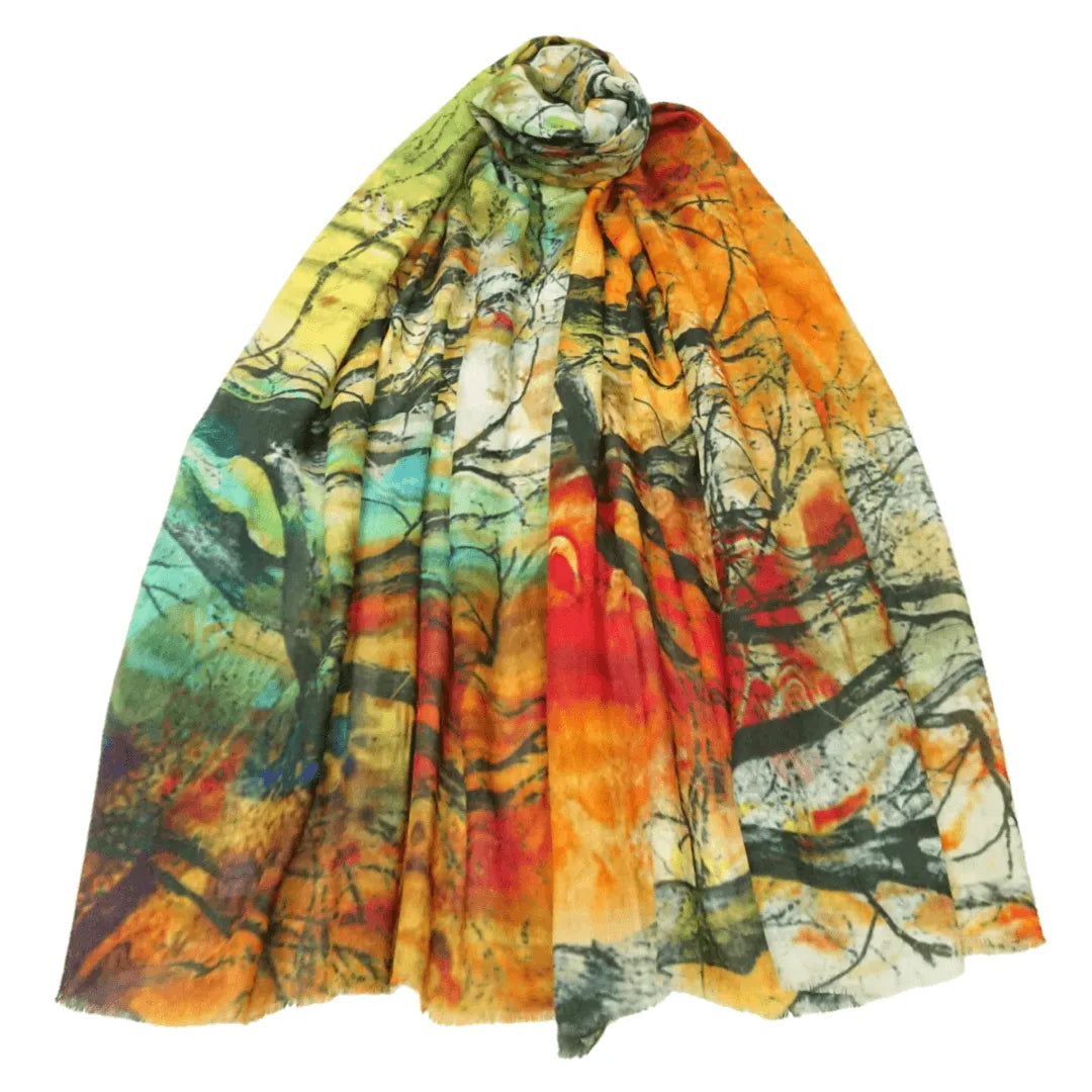 Autumn Branches Pashmina Shawl