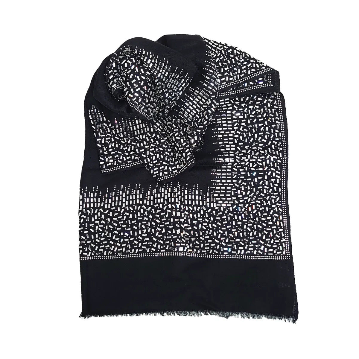 Luxury Pashmina Stole With Crystals