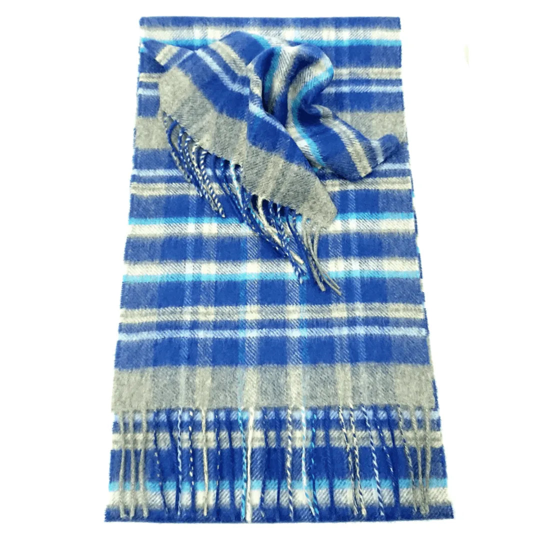 Scottish Cashmere Check Scarves - TCG London