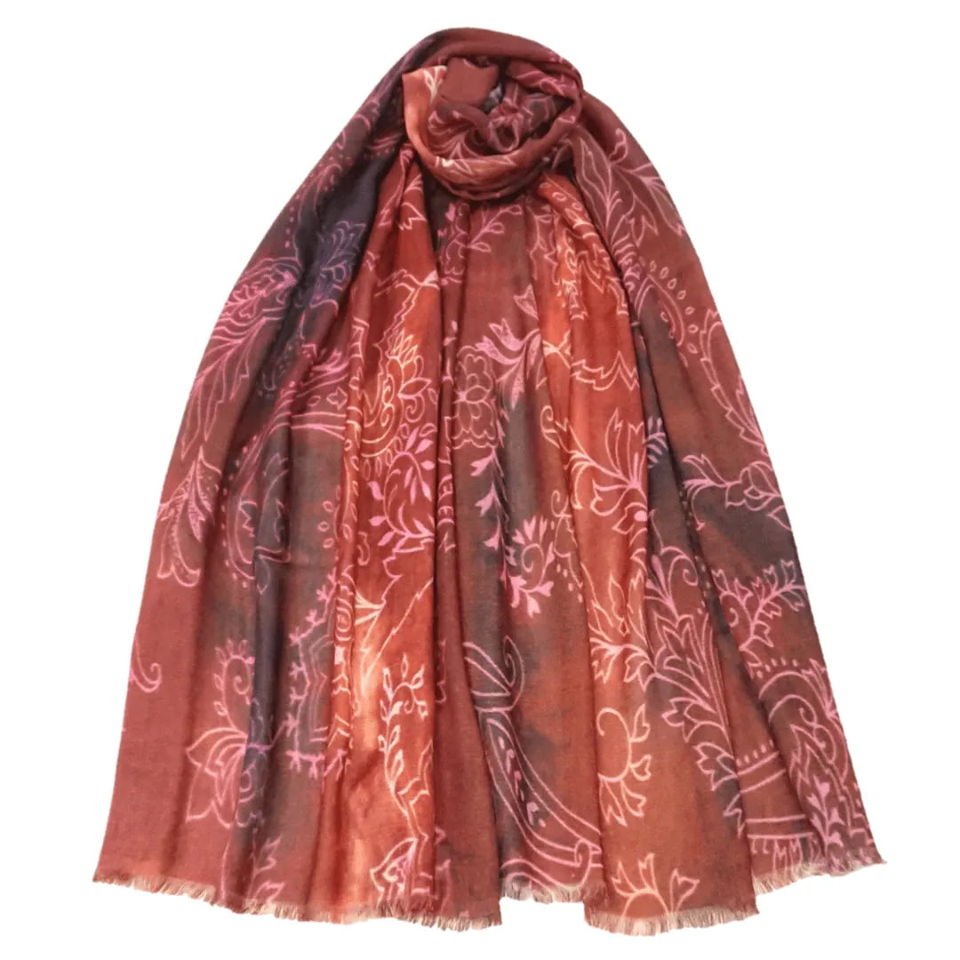 Pashmina Cashmere Printed Large Shawl