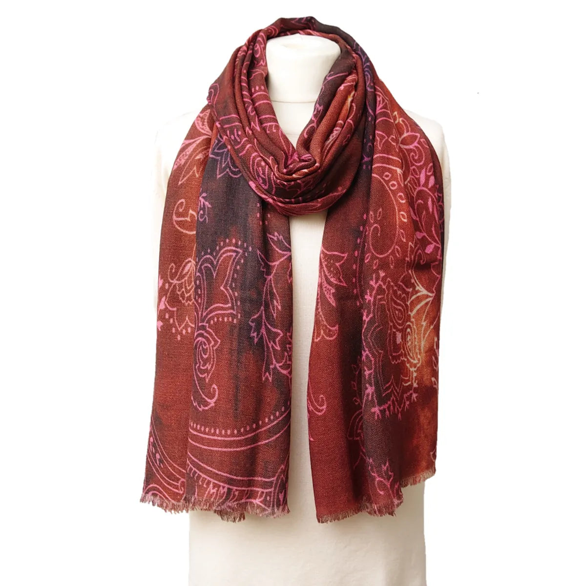 Pashmina Cashmere Printed Large Shawl