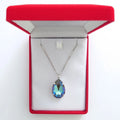 Large Swarovski Crystals Teardrop Pendant - TCG London