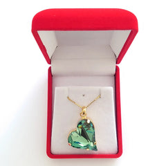 Swarovski Crystals Heart Pendant - TCG London