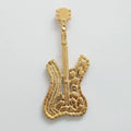 Swarovski Crystals Fender Guitar Lapel Brooch - TCG London