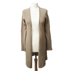 Cashmere Long Open Cardigan